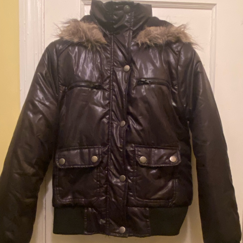 Black coat : brand :New Look : size Small